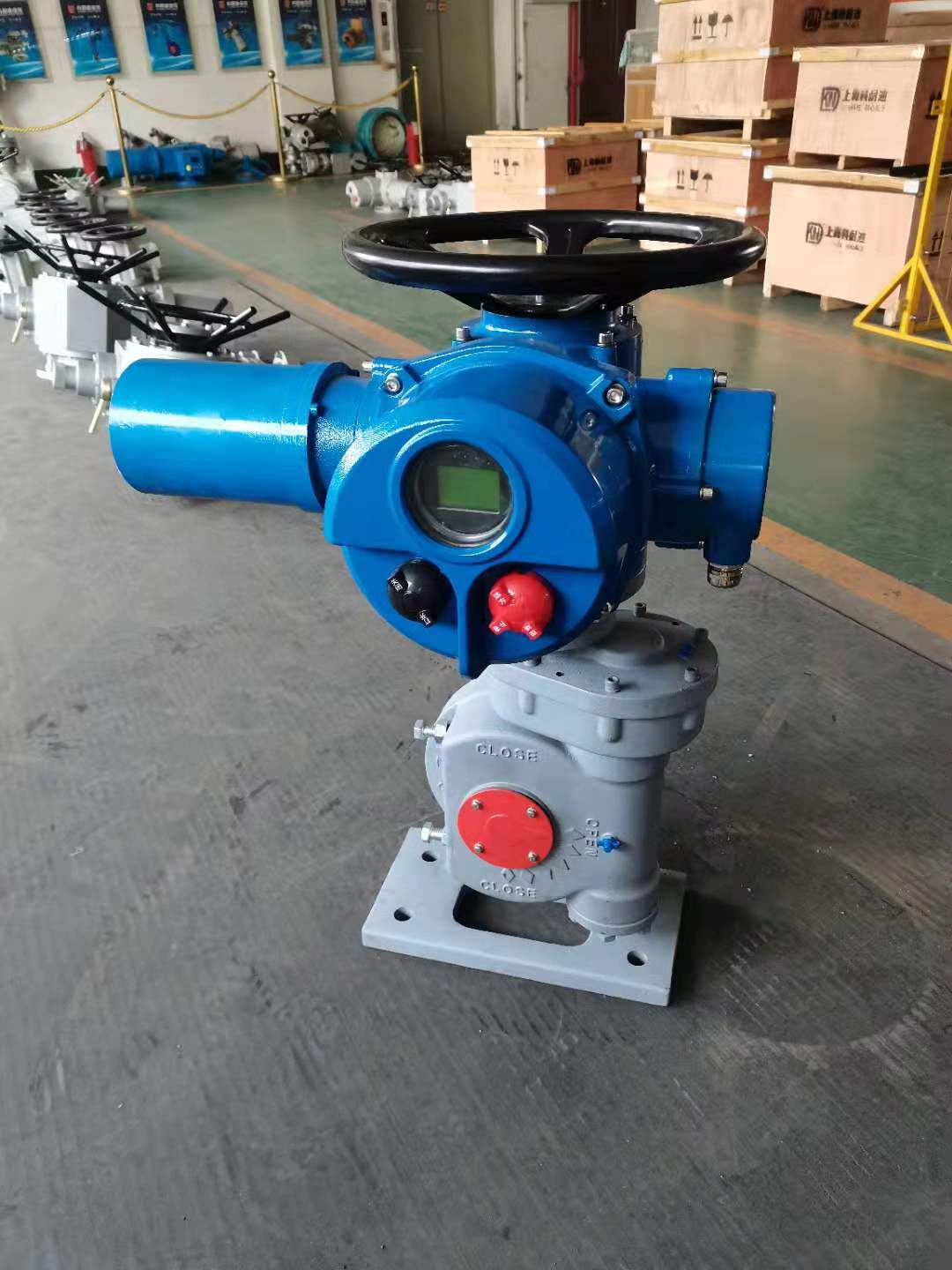 拐臂式电动执行机构风阀专用执行器质保2年