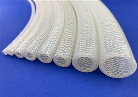 制药用硅胶网纹管、耐压编织硅胶管、食品级软管