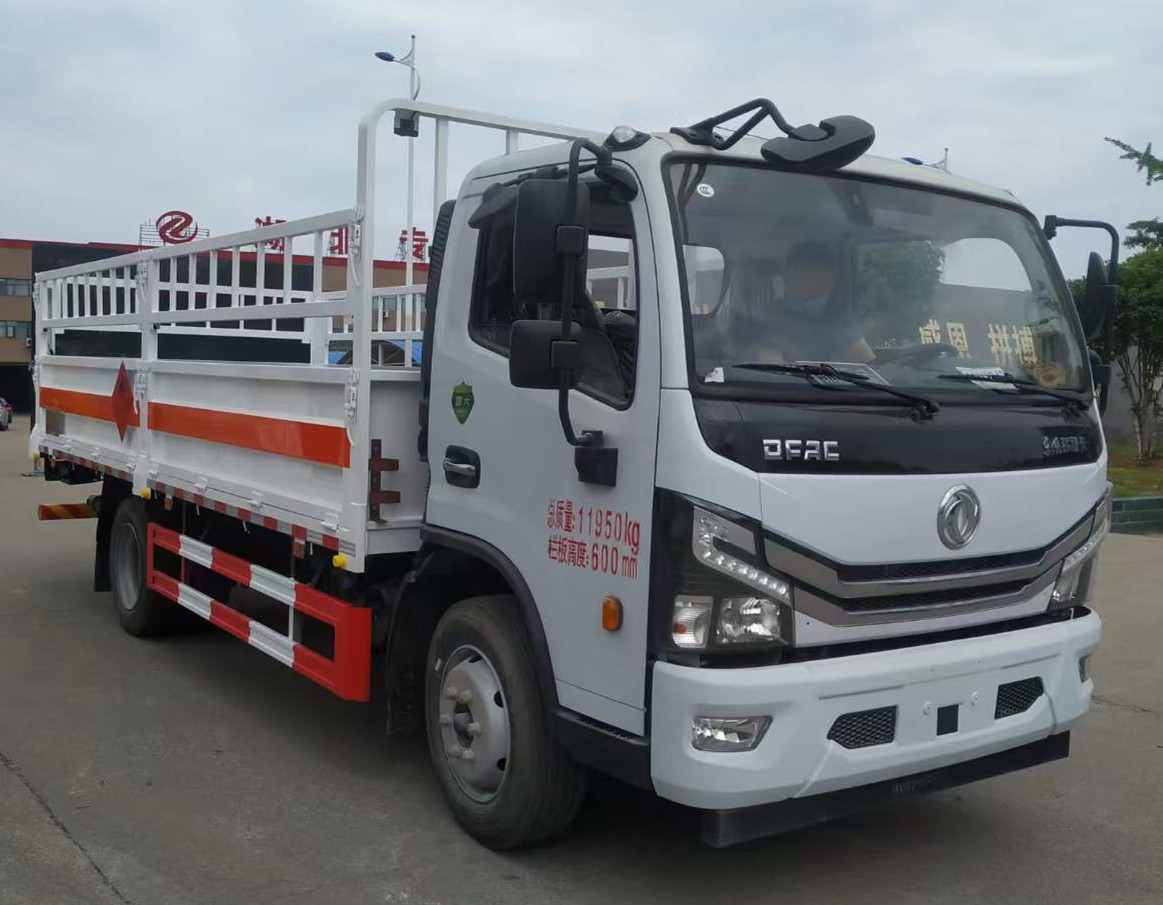 液化气钢瓶运输车高栏危险品车危险品钢瓶运输车