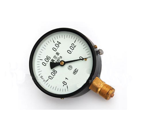耐酸真空压力表