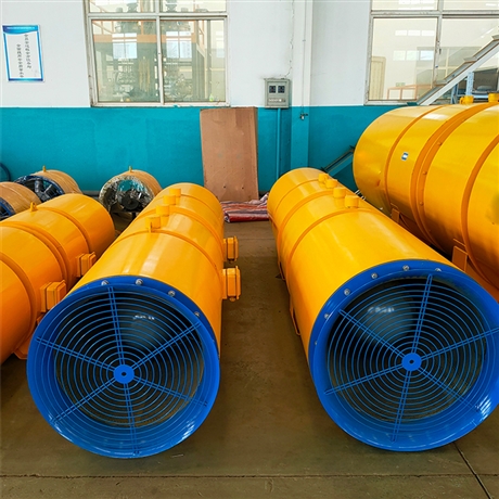 隧道风机地铁专用施工通风机管道轴流圆筒变频送风机抽风单速风机