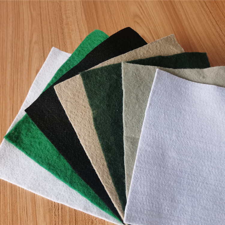 隔离防护透水土工布200g加筋土工布