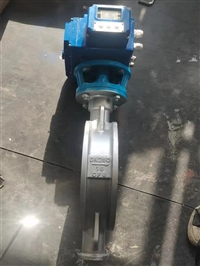 供应D973H-16C 电动硬密封蝶阀DN100DN150DN250 D973W-10P