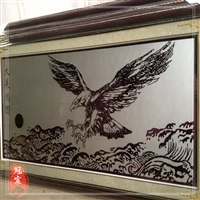 廊坊厂家彩色不锈钢花纹蚀刻装饰板 水镀花纹红古铜蚀刻板材加工