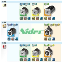 1KW伺服电机 MX951N2LN07/日本电产(Nidec) 1KW伺服放大器 DA24A22