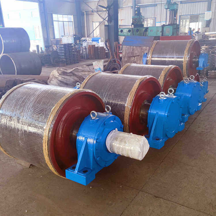 斜井皮带1030主传动滚筒 dt2型胶带机改向滚筒组