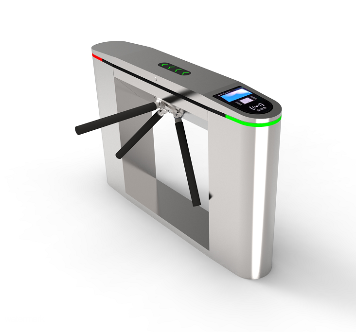 全自动检票票务三棍闸半自动圆弧桥式三辊闸