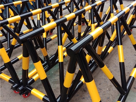 迷你移动拒马路障拒马移动护栏路障学校门口防撞栏安全防护隔离栏