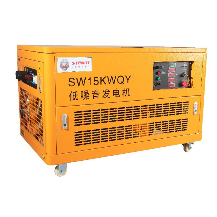 20KW汽油发电机静音式  美国瑟维尔机械 SW20KWQY工频汽油发电机组