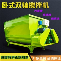 养牛机械化搅拌机 12方tmr粉碎拌料机 大功率饲草混合机