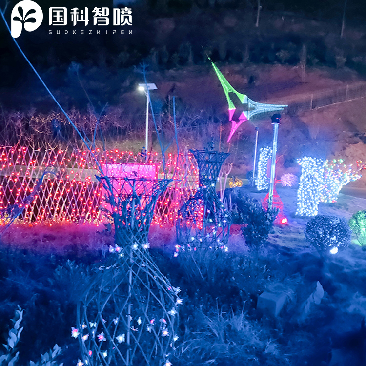 智慧灯光音乐喷泉景区装饰