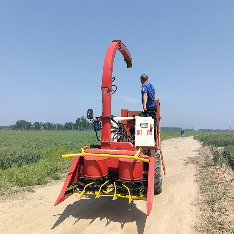 小型青储机牛羊养殖用  二手改装收割机价格优惠