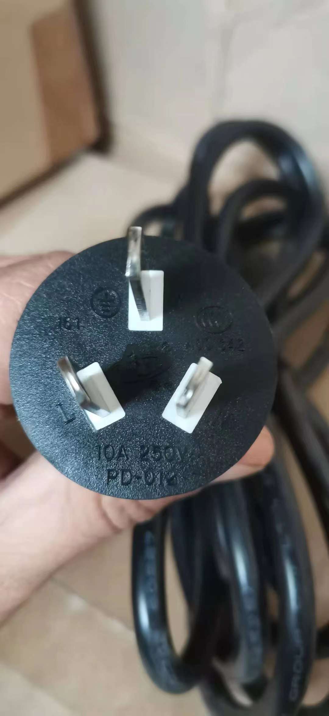 华为制式电源线电缆中国交流250v10a3.0mpi直公c13直母 pdu电源线