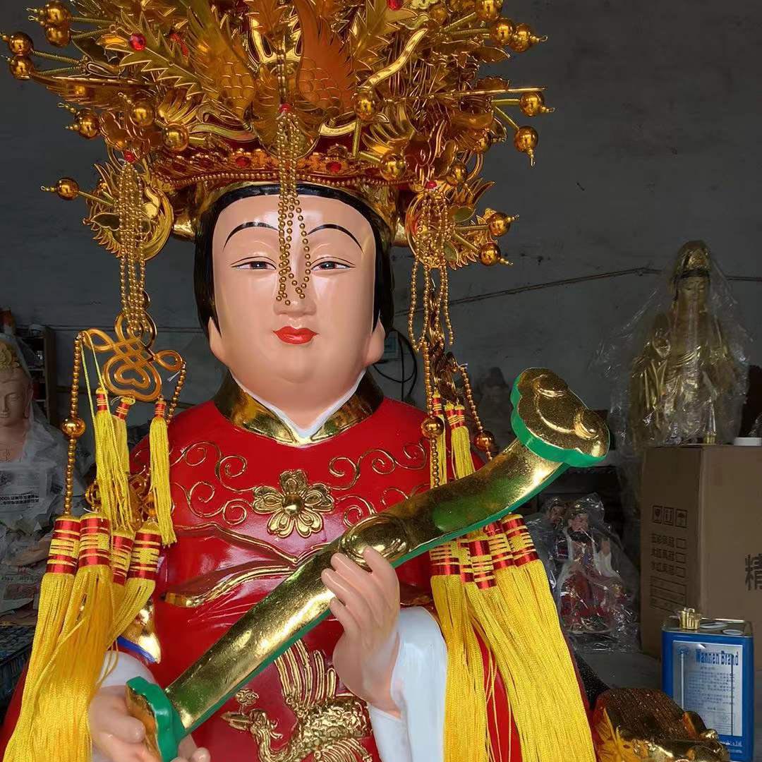 城隍老爷神像民俗祭拜信仰土地公公神像城隍夫人神像