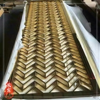 湖南酒店花格 304不锈钢欧式玫瑰金屏风隔断  客厅花格屏风钛金