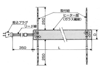 KYUSHU NISSHO护套电热器 九州日昌电热管 护套式电热器