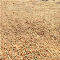 边坡植物防护毯 浙江生态环保草毯 带草籽植物纤维毯