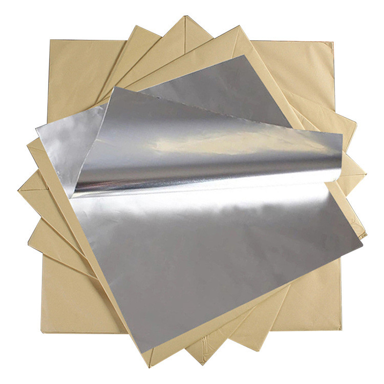 定制加厚锡纸 商用耐高温 片装铝箔纸 韧性好不沾粘