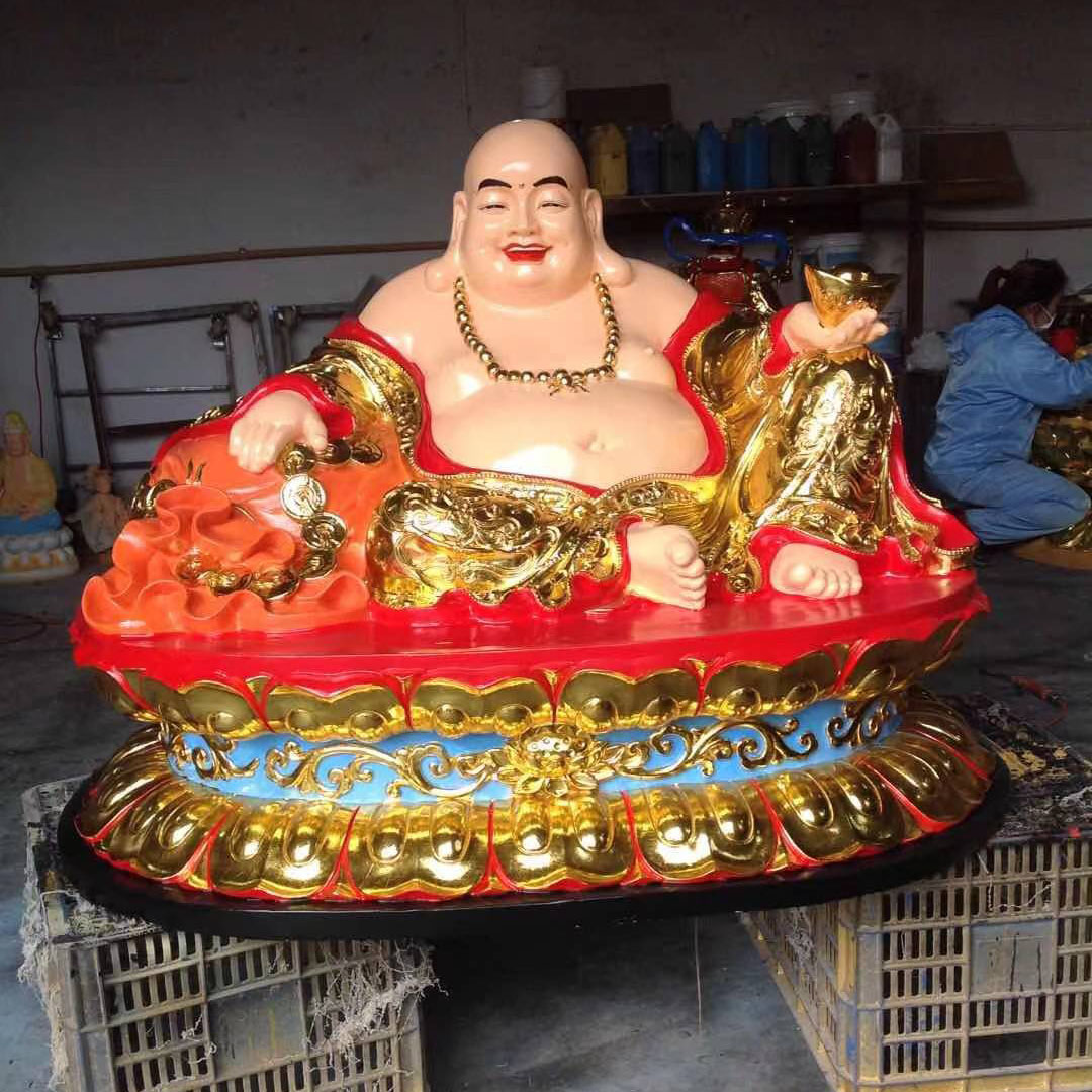 伽蓝菩萨佛像 三世佛佛像 弥勒佛佛像 韦陀菩萨寺庙佛像