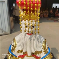 龙王神像 雕像龙王夫人神像 金龙母娘娘神像生产