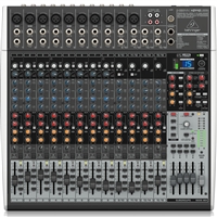 百灵达 Behringer X2442USB 声卡调音台 直播K歌调音台