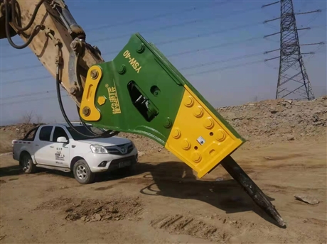 75工兵破碎锤挖机炮头ysw7钎杆75神钢小松日立挖掘机