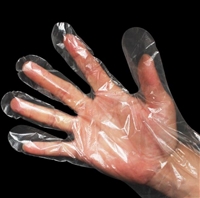 供应PE手套 透明塑料手套 压纹薄膜手套价格