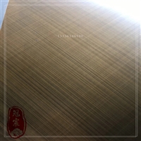 冠宸电镀316乱纹镜面茶色板材 专卖店室内装饰包边金属门套