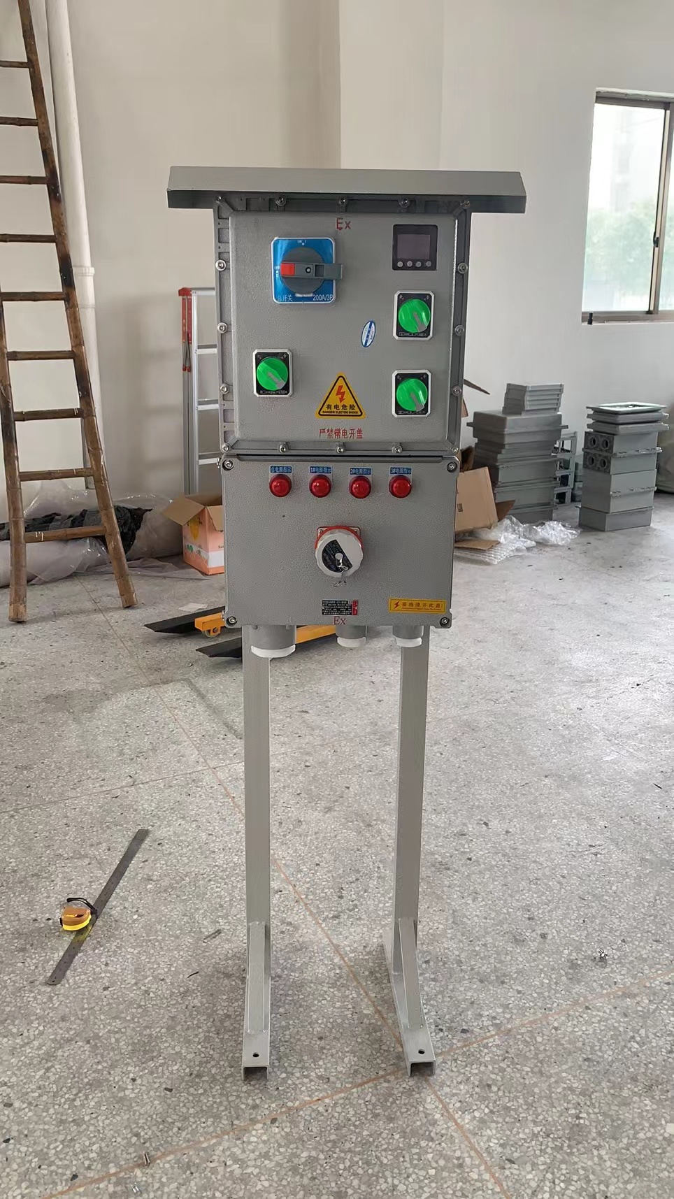 bxmd防爆正压型带支腿防爆柜380v正压型防爆配电箱