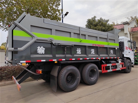干粪渣运输车20吨干猪粪鸡粪转运车牛马粪便运输车生产