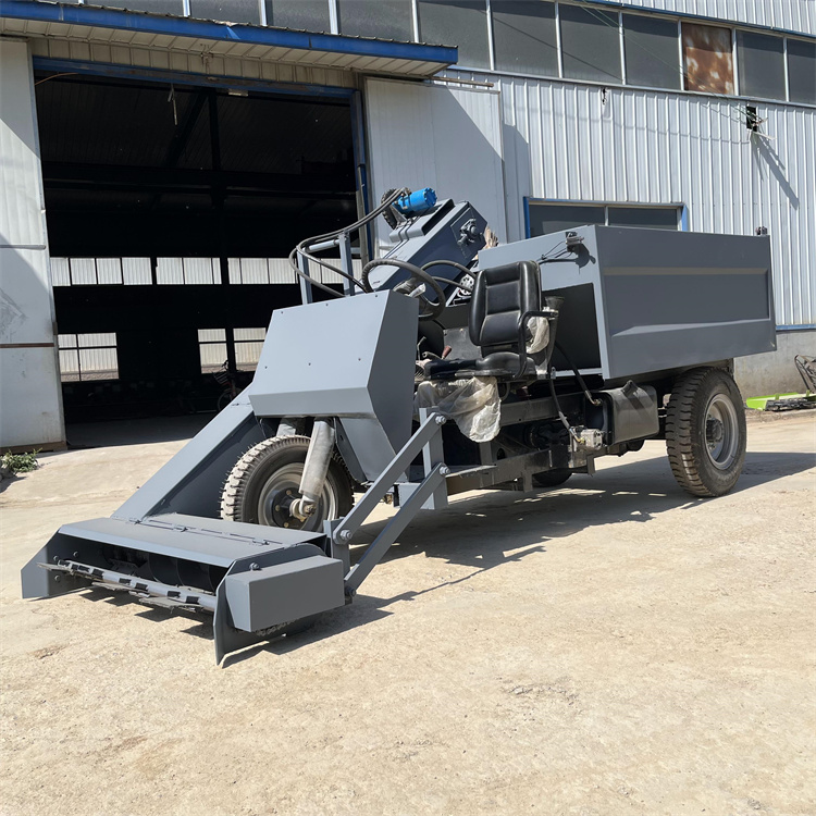 助力养殖场清粪机 牛场地面刮粪清扫机清理干净柴油清粪车