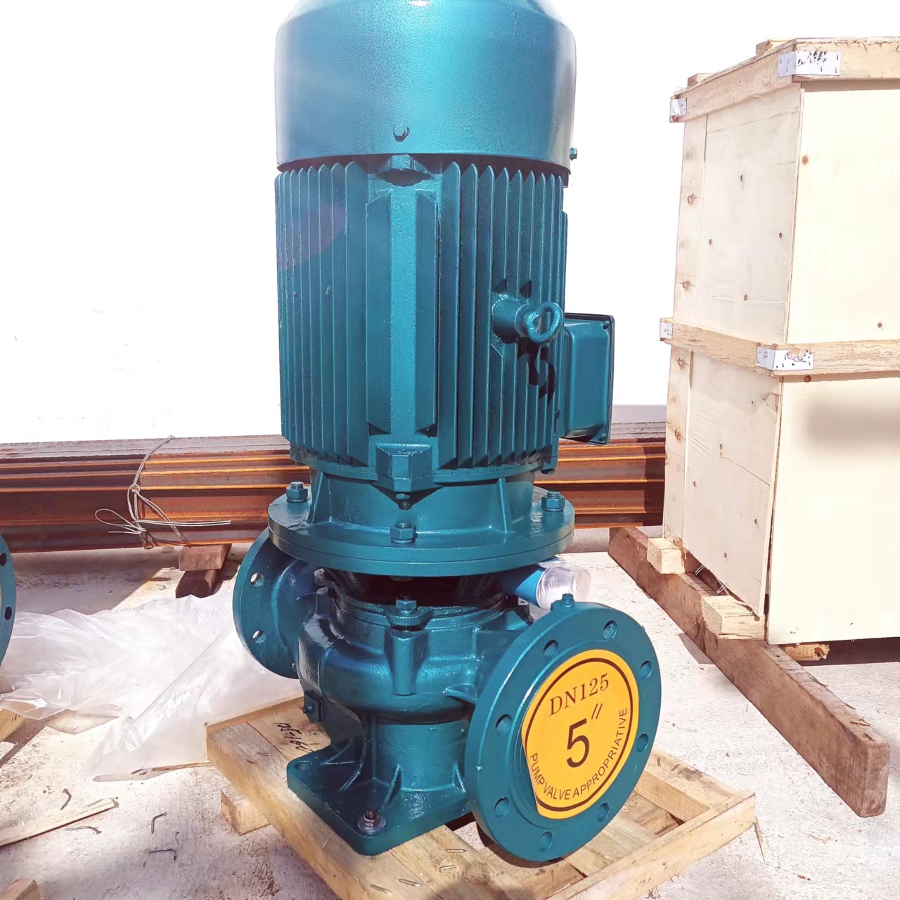 大功率大流量管道增压泵gd200270a立式离心泵惠州沃德变频泵组