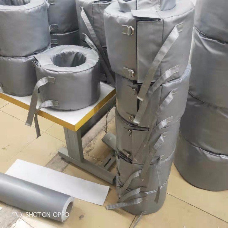 穿脱立体式管道保温马甲 防火A级 符合国家标准