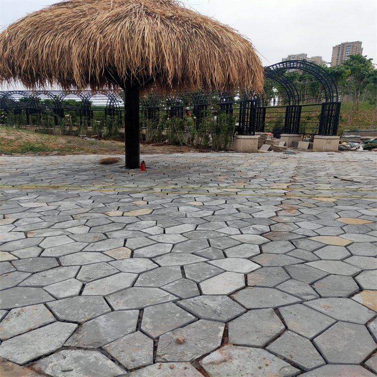 青石板厂家供应青灰色板岩垒墙石