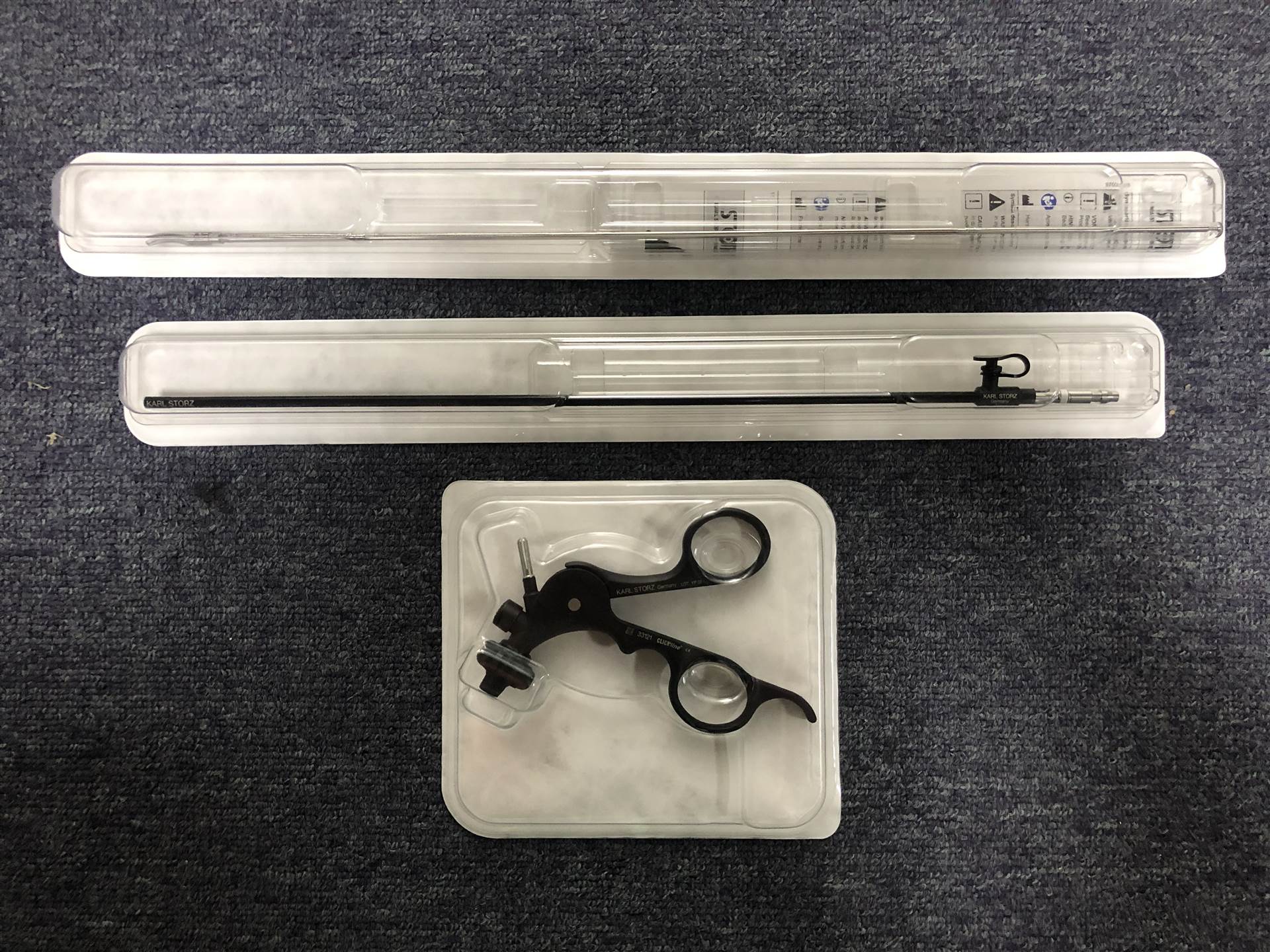 德国史托斯karlstorz33321ml腹腔镜弯曲分离钳