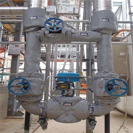 威耐斯 可拆卸阀门保温衣 可拆卸管道保温套  隔热环保