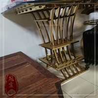 徐州KTV发光茶几用玫瑰金镜面茶几脚 欧式压花不锈钢造型蛇形腿