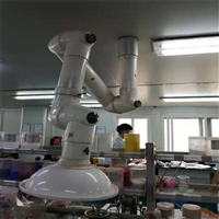 无锡0604万向抽气罩 实验室耐腐蚀PP万向排气罩