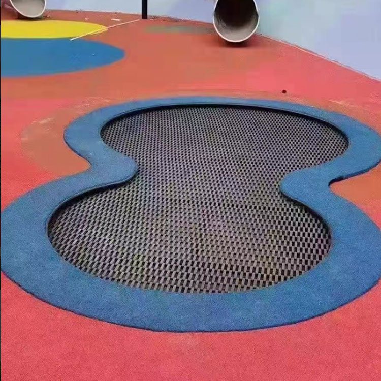 成人蹦床户外地埋蹦床非标游乐设备儿童成人室外地面蹦蹦床博美