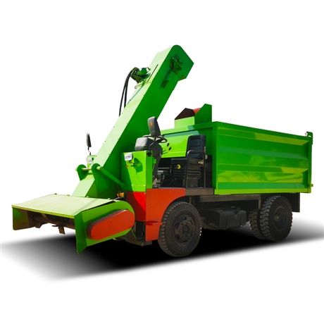 牛圈屎尿清粪车 养殖场扒粪车 自走式柴油刮粪车-搜了网