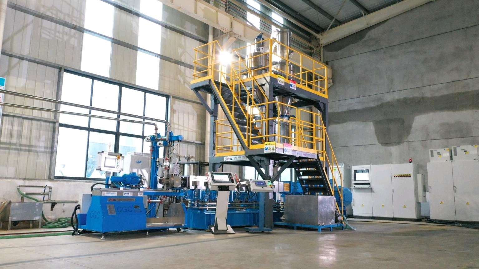 pbat改性造粒生产线金纬片板设备制造性能稳定