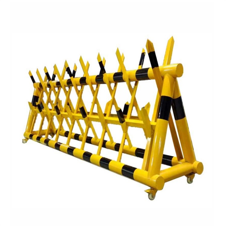 拒马移动护栏路障道路围挡防撞栏反恐墙安全隔离栏四轮万向带刹车定制