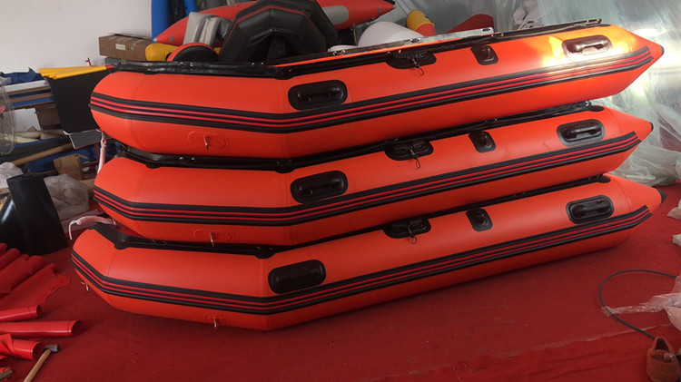 海岬钓鱼船8人10人充气船江库用拉网橡皮钓鱼艇