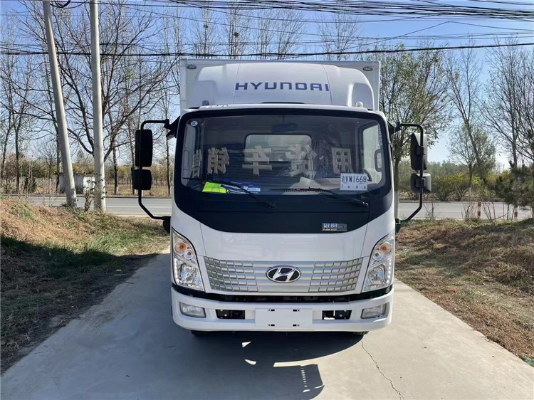 新能源4米2电动箱式运输车 现代纯电动货车总经销