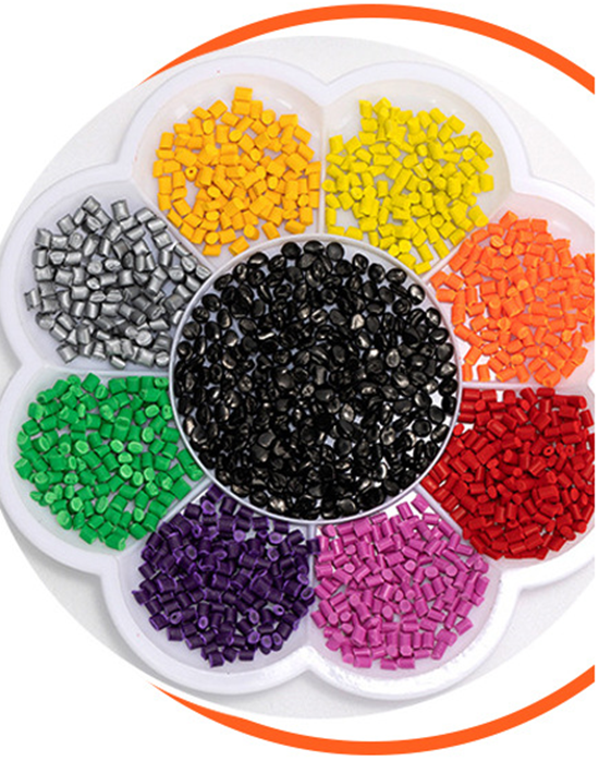PP彩色母粒着色力强 食品级色母粒环保耐用