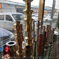 长沙KTV发光茶几用玫瑰金镜面茶几脚 欧式压花不锈钢造型蛇形腿