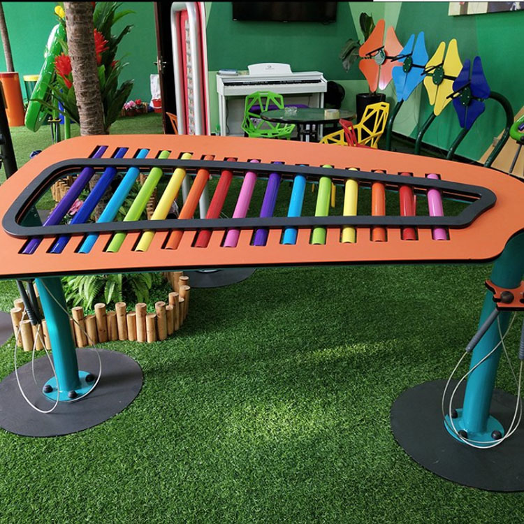 户外不锈钢打击乐器小区公园敲击乐器定制儿童游乐设备金属鼓博美