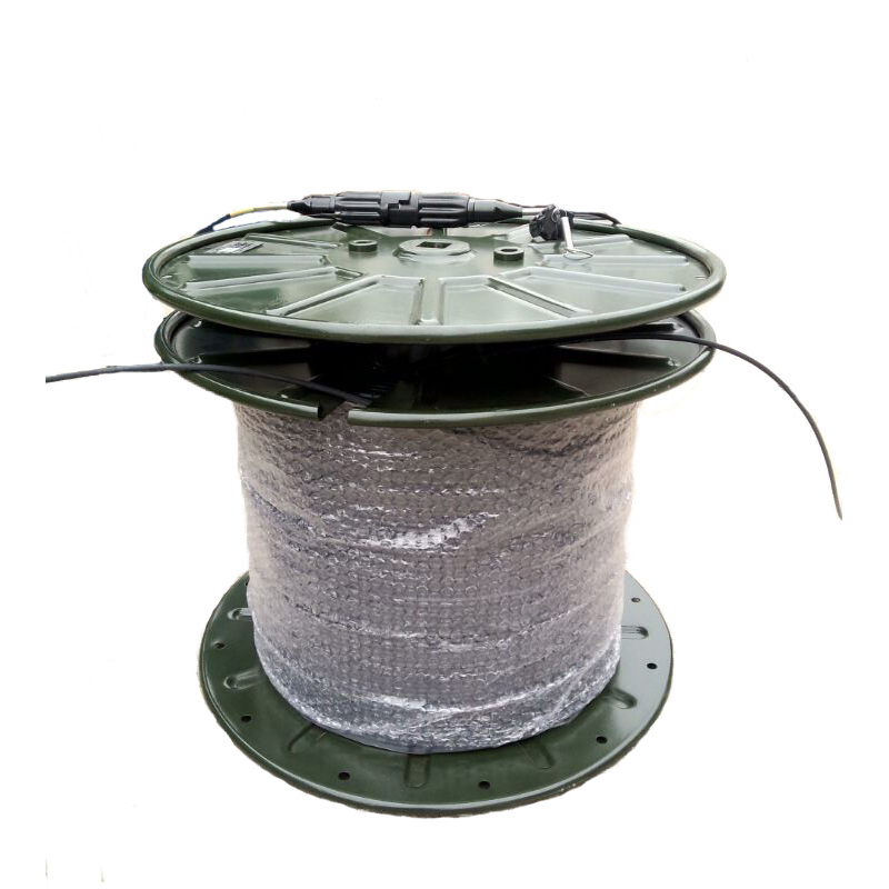 新桥华泰野战光缆2芯单模野外训练专用光缆铠装光缆2km