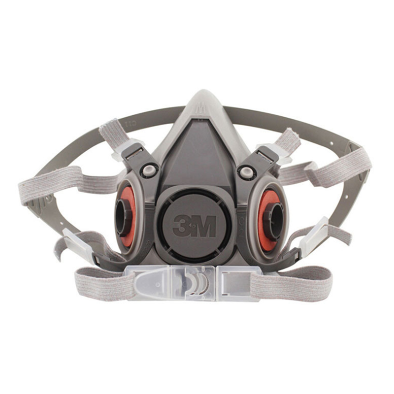 3m6200喷漆防有机气体防异味防化工气体工业粉尘防毒面具