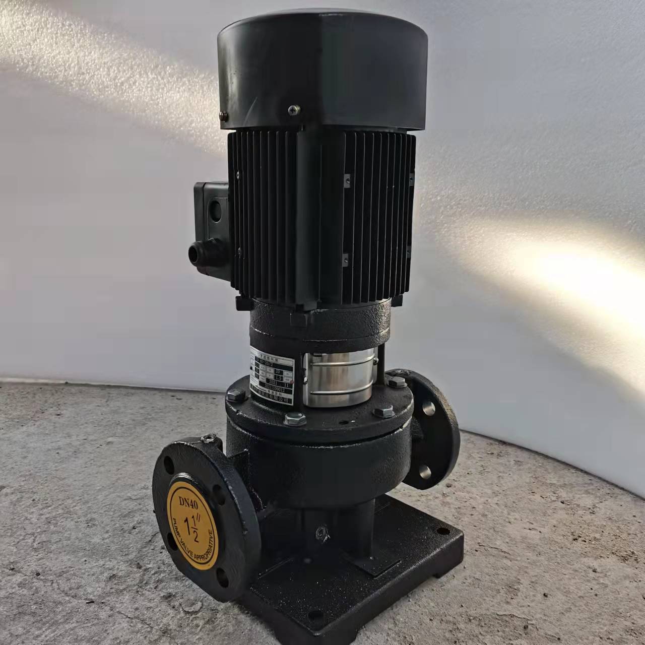 惠沃德管道循环泵td32182立式铸铁单级离心泵增压泵11kw